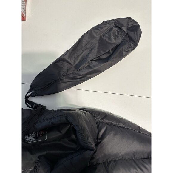 Saddlebred 3X Men Puffer Vest Down Feather Black Sleeveless Jacket Packable Bag - Picture 5 of 6